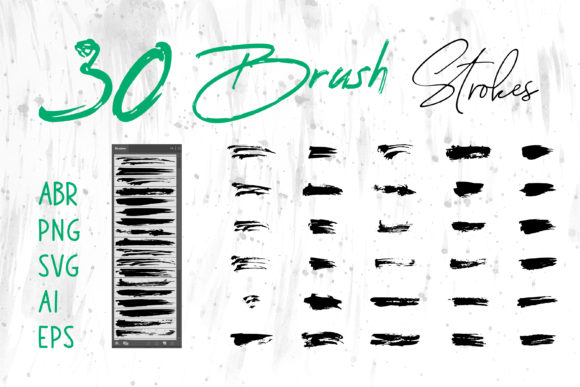 Brush Set, Grunge Brush, Art Brush Review for Real Embroidery
