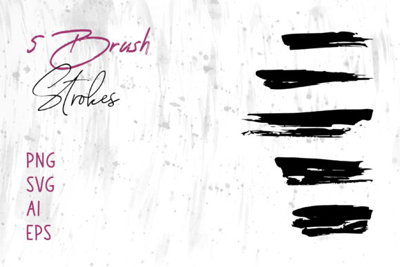 Brush Stroke Stock: A Versatile Graphics Asset for Digital Sellers