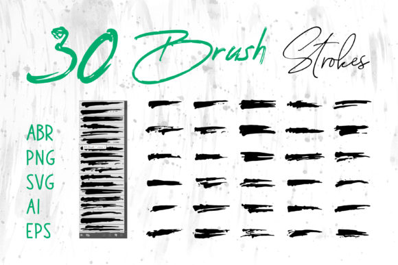 Grunge Brush, Ink Brush Set: Essential Graphics for Bold Branding