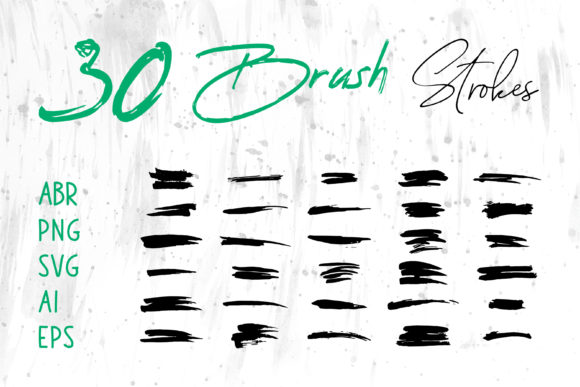 Grungy Brush, Abstract Grunge Brushes: A Review for Graphics Sellers