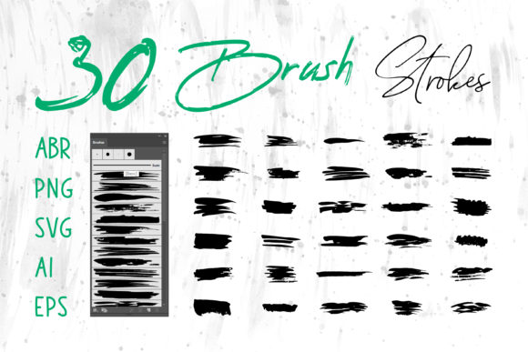Grungy Brush for Branding and Marketing Graphics