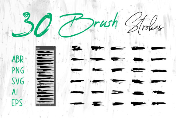 Grungy Brush, Watercolor Brush Set: A Review for Sellers