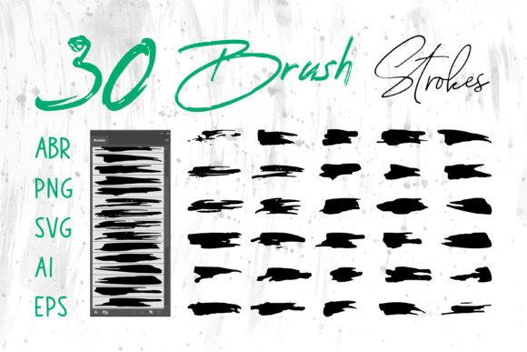 Hand Painted Brush Set, Brush for Tshirt: Graphics & Brushes Review