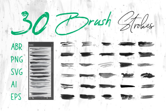 Ink Brush Collection for Crafting and Design