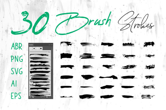 Ink Brush Collection for Modern Graphics and Branding