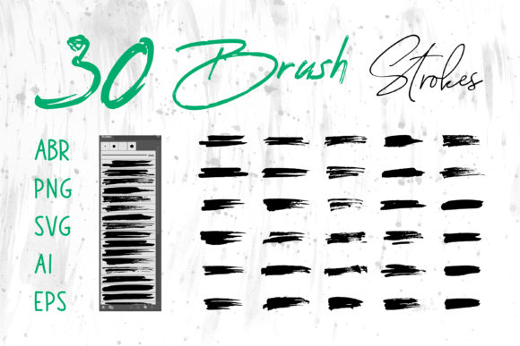 Ink Brush Watercolor Graphics for Creative Projects