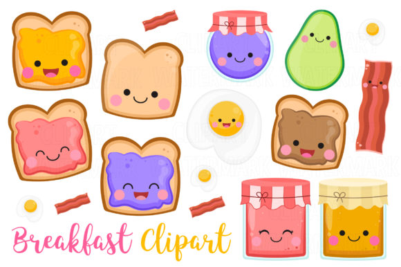 Kawaii Breakfast Clipart: A Designer's Review for Real Embroidery