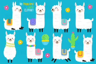 Llama Clipart for Modern Graphics and Illustrations