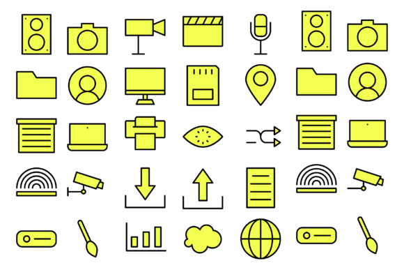 Multimedia and Web Design: A Review for Graphics and Icons