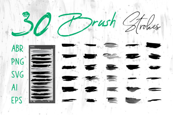 Paint Stain Brush Set for Crafting and Design