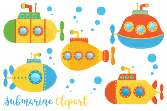 Submarine Clipart: A Graphic Design Review for Modern Illustrations