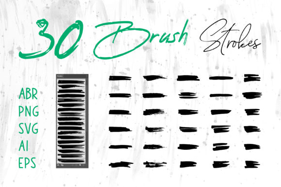 Watercolor Brush Set for Graphics and Digital Projects