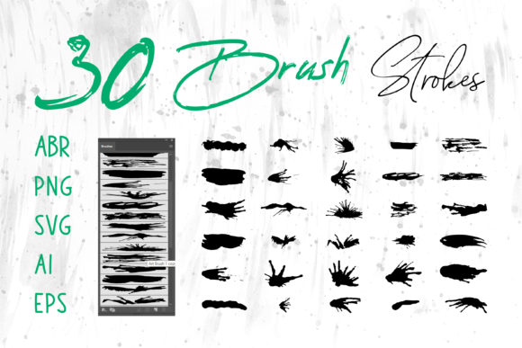 Watercolor Grunge Brush for Branding and Marketing Graphics